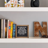 pechpell For I Know The Plans I Have For You Sign, 6 Inch Jeremiah 29 11 Wall Art, Bible Verse Decor Desk Table Tiered Tray Shelf Entryway Office Bathroom Rustic Farmhouse Home Decorations pechpell