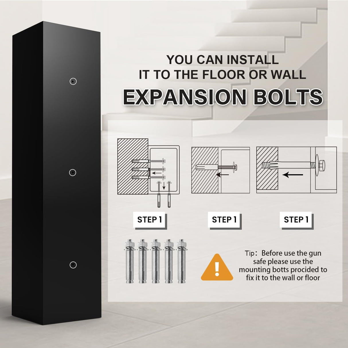 【𝟐𝟎𝟐5 𝐍𝐄𝐖】 2 Rifle Gun Safe, Digital Keypad Large Long Gun Safe for Home Rifle and Shotguns, Quick Access Gun Cabinets with LED Light, Gun Safe with Adjustable Gun Rack and Removable Shelf Karbeen