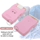 Joyangy 2-Pack Pink Knitting Counter Set, Crochet Stitch Marker, Row Tally, Manual Knit Counting Tool for Craft Yarn, Crocheting Supplies, Portable Needlework Travel Accessories Joyangy