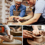 White Ceramic Vase, GUKJOB Small Cute Flower Vase for Pampas Grass, Home, Living Room, Dining Table, Farmhouse, Office Decor, Bedroom, Table, and Kitchen Shelf (White) GUKJOB