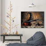 ARPADAMO Magic Hat Diamond Art Kits for Adults,5D Magic Diamond Painting DIY Diamond Art Diamond Painting Kits for Adult,Round Full Drill Diamonds, Diamond Art Kits for Home Decor-12x16inch ARPADAMO