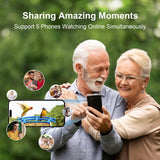 Smart Bird Feeder with Camera - Solar Powered Wireless Video Bird Cam Live 4MP 2.5K Full HD Two-Way Audio APP Control Instant Notification AI TREEBIRDY