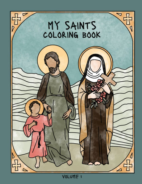 My Saints Coloring Book: A Coloring Book for Catholic Kids (My Catholic Coloring Books) Majosta
