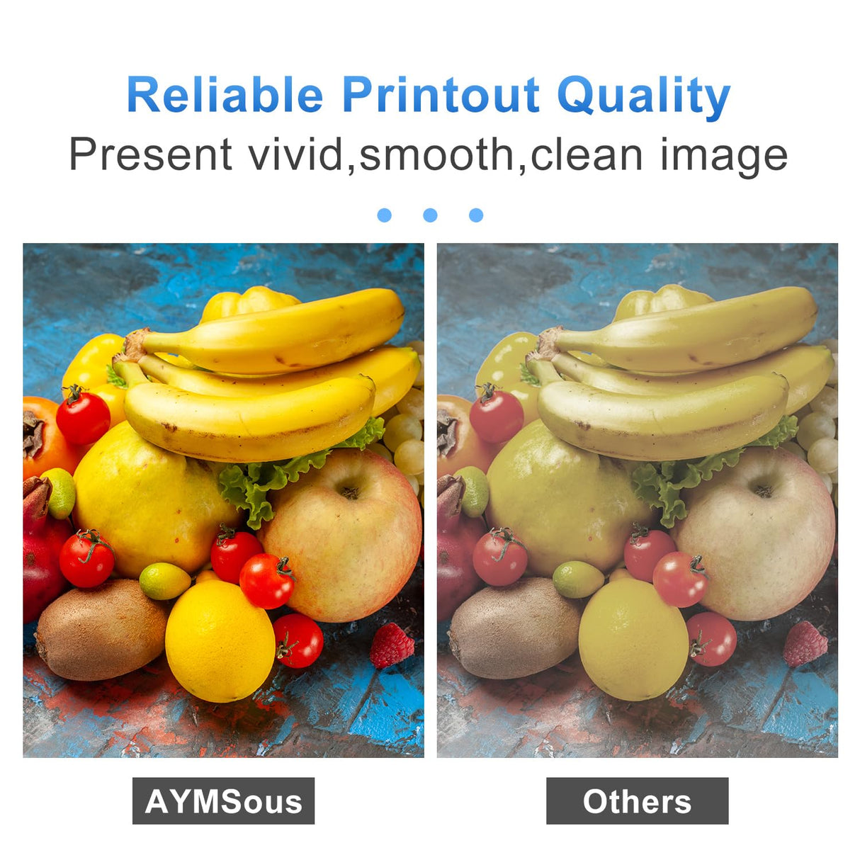 AYMSous Ink Refill Kit for HP 60 61 63 64 65 902 932 952 950 951 564 Refillable Ink Cartridge for HP Envy 4500 4520 5643 OfficeJet 6500a 6500 6000(6x100ML 3 Black, 1 Cyan. 1 Magenta, 1 Yellow) AYMSous