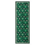 Sivilife Christmas Non Slip Rugs, 2x6 Washable Kitchen Bathroom Entryway Laundry Decor, Green Xmas Carpet Runner Rugs for Hallways Bedroom with Rubber Backing Sivilife