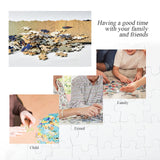 Kigai Vintage Baseball Glove Puzzles for Adults 1000 Pieces, Adults and Kids Ntellectual Decompression Jigsaw Game for Christmas Holiday Toy Birthday Gift Kigai