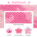 QAZWSX Lake Landscape 5D Diamond Painting Kits, Lake Tahoe Beach Blue Forest Harbor Mountain Painting Arts Craft Canvas Full Drill Cross Stitch 30x40cm/12x16inches QAZWSX