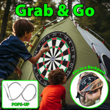 Funwares 36" Giant Dart Board for Adults and Kids, 25% Larger Than The Competition for Ultimate Indoor Fun and Outdoor Fun, Party Game for Families, Games for Kids 8-12, and Dart Game for Adults Funwares