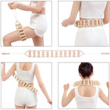 5-in-1 Wood Therapy Massage Tools Lymphatic Drainage Massager for Muscle Pain Relief | Maderoterapia Kit Body Sculpting Tools for Anti-Cellulite, Body Shaping Xokocli