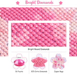 QAZWSX Diamond Painting City Madrid City Skyline Gran Via Street Twilight Spain for Adult Painting Kits Diamond Art Perfect for Home Wall Decor 12"x16" QAZWSX