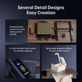 Anycubic Kobra 2 Max 3D Printer, 88L Large 500mm/s Printing Volume with Auto Leveling, Vibration Compensation & Flow Control for Enhanced Print Quality ANYCUBIC