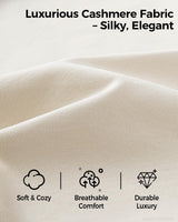 Anzhap 110" Luxury L-Shaped Curved Sofa – Modern Plush Microfiber Couch with Rounded Corners, Ergonomic High-Density Foam, Solid Wood Frame, Elegant Living Room Couch,Left Anzhap