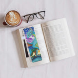 Legend Dragon Diamond Art Bookmarks - 6 Pcs DIY Legend Animal Dragon Diamond Painting Bookmarks with Tassels Great Gift Set for Book Lovers Beginners & Adults Generic