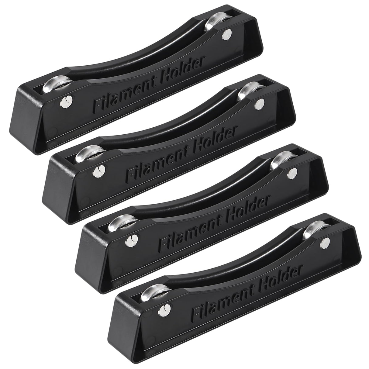 Aobao 4pcs 3D Printer Filament Spool Holder Stand Metal Bearing Design Compatible with All Filament Types for PLA/ABS/TPU and Other Printing Materials Aobao