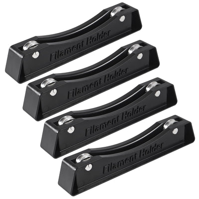 Aobao 4pcs 3D Printer Filament Spool Holder Stand Metal Bearing Design Compatible with All Filament Types for PLA/ABS/TPU and Other Printing Materials
