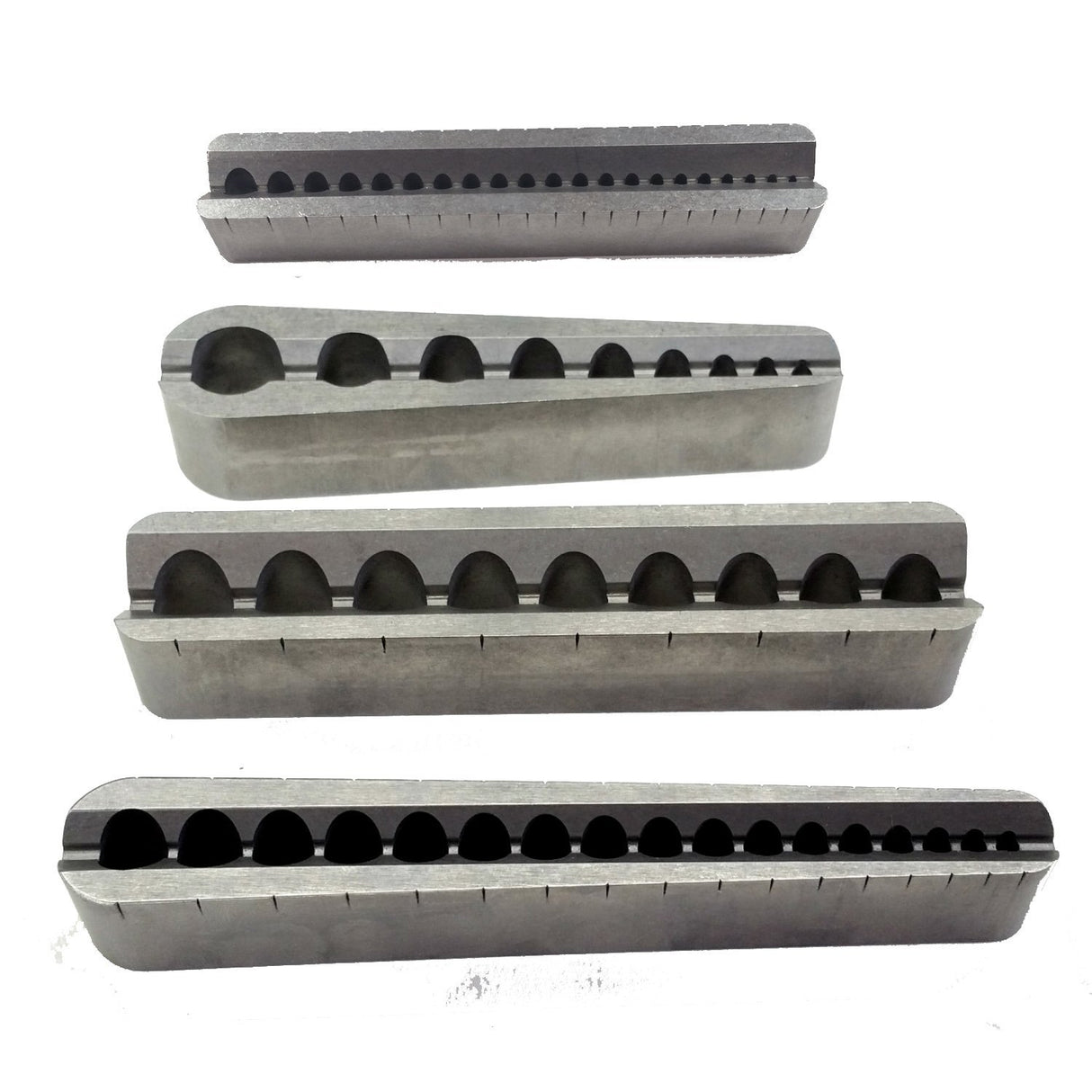 Big Gator Tools BGT V-4 Pack V-Drill Guide SAE + Number Hole Sizes 4pc Kit Big Gator Tools