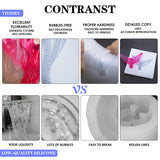 Silicone Mold Making Kit - 100oz Translucent Liquid Silicone Rubber for Mold Making - Elastic 1:1 Mixing Ratio Fast Curing Molding Silicone for Casting, DIY Resin Molds, Candle Molds, Soap Mold, Craft Vividye