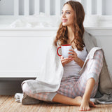 kymqlyw 12 Pack 11OZ, Sublimation Mugs, Tazas Para Sublimation, Sublimation Coffee Mugs,Sublimation Cups Bulk Mugs for Coffee Soup Hot Cocoa Tea Milk Latte(Red,Black,Orange,Pink) kymqlyw