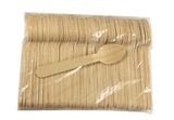 Perfect Stix 6.25" Wooden Cutlery Spoons- Pack of 250ct,Light Brown Perfect Stix