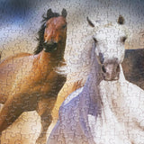 BEDUKE Jigsaw Puzzles for Adults 1000 Pieces Family Game Horse 1000 Piece Puzzle Thick Sturdy Precise Interlocking Age 14+ BEDUKE