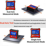 Digital Angle Finder Protractor DXL360S GYRO & Gravity 2 in 1 LCD Meter Magnetic Electronic Angle Gauge Dual Axis Level Box 0.01° Resolution Inclinometer with Backlight Woodworking Measuring Tool DLNLIY