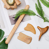 Amylove 21-in-1 Maderoterapia Kit Wood Therapy Massage Tools Set Therapy Tools for Body Sculpting Muscle Pain Relief Lymphatic Drainage Women Face Roller Fascia Massage Anti Body Contouring Amylove