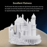 Ender 3 V3 KE PEI Spring Steel 235x235mm, Texture PEI Sheet Magnetic Flexible Heated Bed, Ender 3 V3 SE Build Plate for Creality K1C/K1/Ender 3 V3/Ender 3/Ender 3 Pro/Ender 3 V2/Ender 3 V2 Neo Comgrow