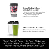 Ninja Blenders for Kitchen | Smoothie Blender, Mixer, Grinder - Premium Blending Performance for Sauces, Frozen Drinks, and More | 1200 Peak Watt Motor | SS101 Foodi Personal Smoothie Maker Ninja