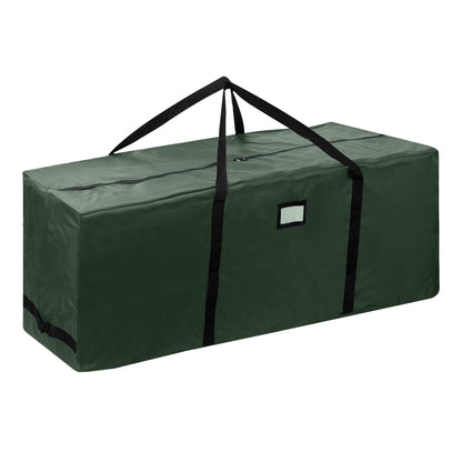 Elf Stor Green Rolling Christmas Storage Bag-For 12 FT Artificial Trees Canvas Duffel with Wheels-Protects Holiday Decorations & Inflatables, (L) 67” x (W) 28” x (H) 24