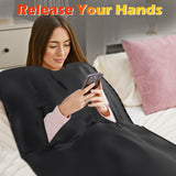 Buyplus Infrared Sauna Blanket, Portable Infrared Blanket for Relaxation, Sauna for Home Use with 95-167°F Temp Range & 30-60 Minutes Timer, 6'Lx2.5'W Buyplus