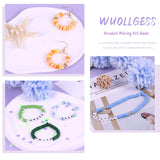 Wuollgess 6000 PCS Clay Beads Bracelet Making Kit with A to Z Alphabet Letter Beads, Friendship Bracelet Kit, Earrings Necklace Craft Jewelry Making Kit for Adults Wuollgess