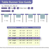 Farmhouse Decor Boho Table Runner with Macrame, Elegant Beige Brown Coffee Table Runners 72 Inches Long, Rustic Home Decor Boho Decorations for Dining Room Kitchen Baby Bridal Shower (12"×72") AILUOQI