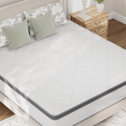 Novilla King Mattress 14 Inch, Hybrid Mattress King in a Box,Foam Innerspring King Mattress for Body Supportive & Pressure Relief, Comfort Pillow Top for Medium Firm Feel