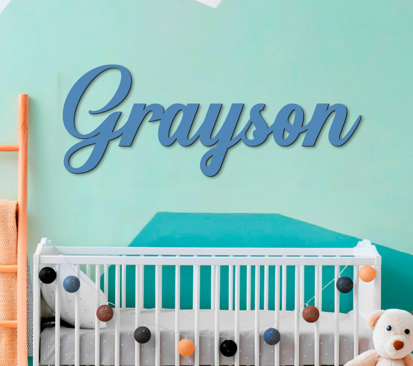 Wooden Name Sign, Baby name sign for wall Name signs Personalized name sign Name wall decor Name for nursery wall Nursery name sign for boys (Name Sign)