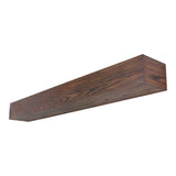 Pennsylvania Woodworks Fireplace Mantel, Handmade in The USA, Oak Wood Wall-Hanging Mantel Shelf, Farmhouse Wall Shelf Design, Easy to Mount and Heavy Duty, 48 in, Medium, Heritage Walnut Pennsylvania Woodworks