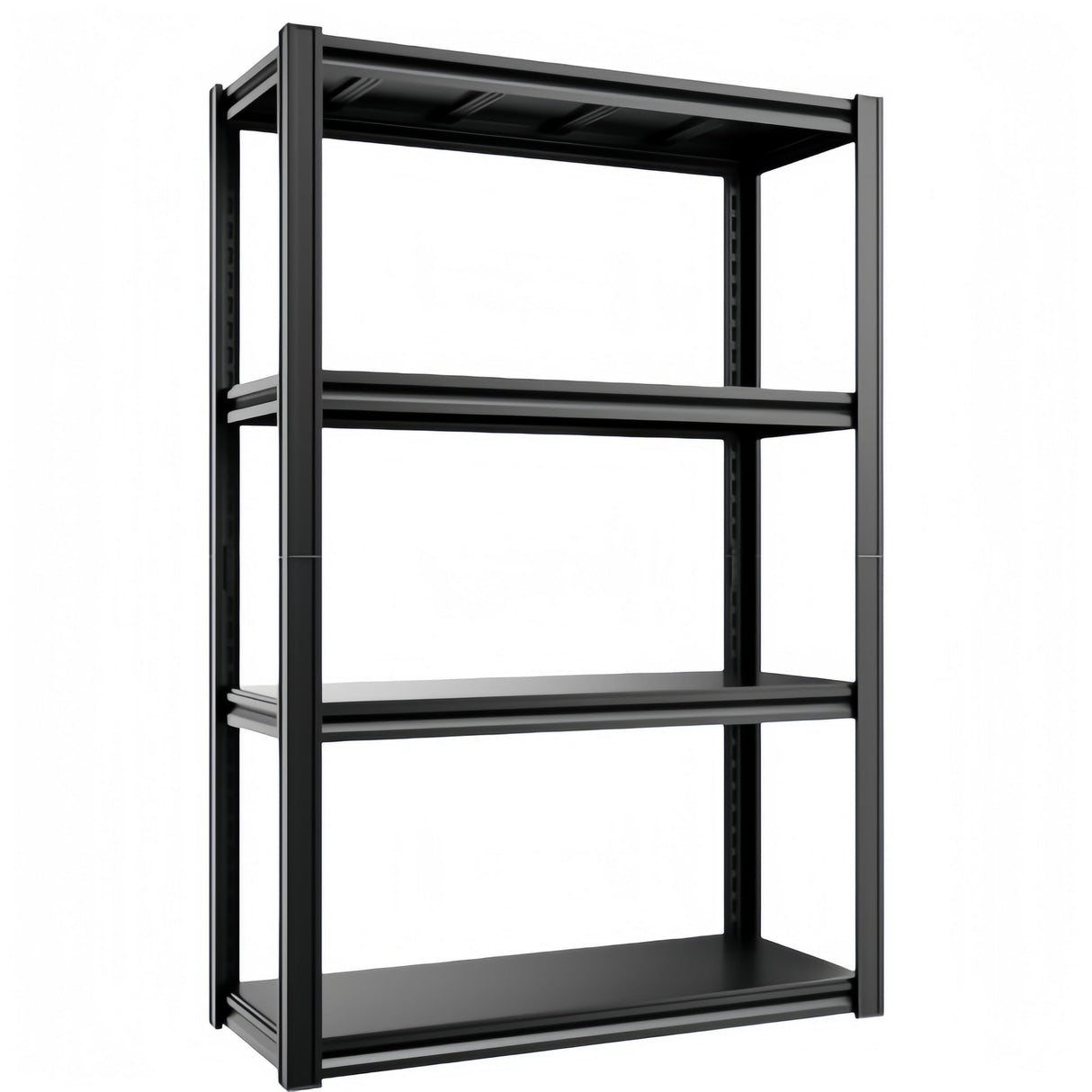 LI JIU HOME 4-Tier 31.5" W x 15.8" D x 63" H Garage Shelving 2000LBS Storage Shelves Heavy Duty Metal Shelf Unit Adjustable Basement Industrial Storage Racks LI JIU HOME