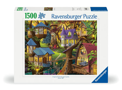 Ravensburger Twilight in The Treetops 1500 Piece Jigsaw Puzzle for Adults - 12001009 - Handcrafted Tooling, Made in Germany, Every Piece Fits Together Perfectly