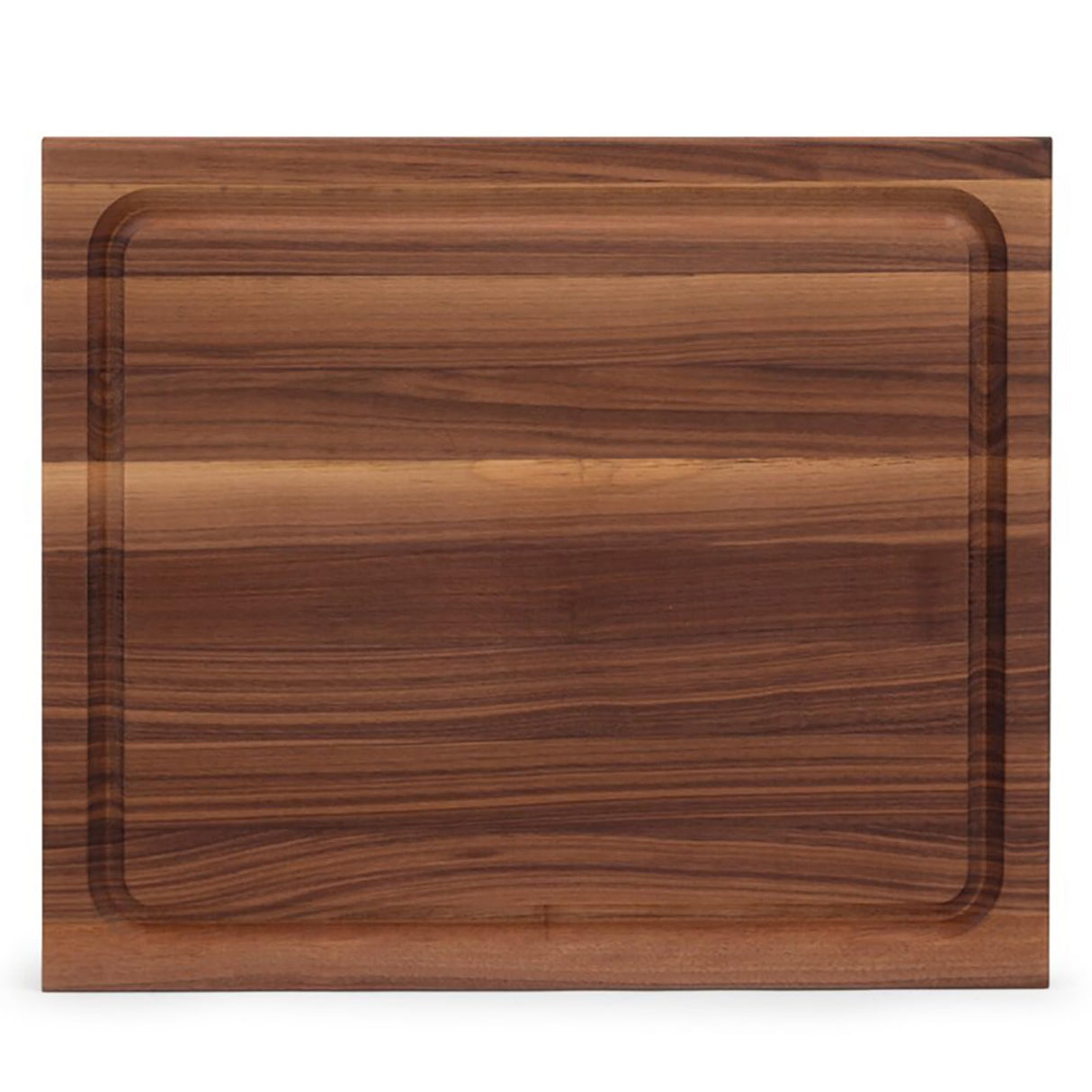 John Boos Boos Block Professional Collection Large Reversible Wood BBQ Cutting Board with Juice Groove, 1.5-Inch Thickness, 17" x 21" x 1 1/2", Walnut John Boos