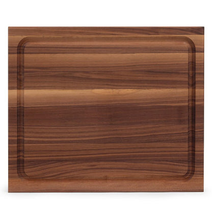 John Boos Boos Block Professional Collection Large Reversible Wood BBQ Cutting Board with Juice Groove, 1.5-Inch Thickness, 17" x 21" x 1 1/2", Walnut