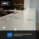 MPC-191 Epoxy Resin Kit, Countertop Epoxy Kit for Versatile Use,Clear Master Protective Coatings