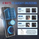 KAER 13-15 Biometric Gun Safe Fingerprint Gun Safe for Rifles and Pistols Rifle Safes for Home Gun Safes for Rifles Multi-Function Gun Cabinet with Adjustable Cabinet Pistols Racks Unassembled KAER