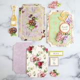 Anna Griffin Simply Congratulations Card Making Kit - Complete Crafting Set for 12 Distinctive Greeting Cards, Includes Embellishments, Ribbons & a Frosted Box Anna Griffin