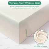 Airdown Full Mattress, 6 Inch Memory Foam Mattress in a Box for Kids with Breathable Bamboo Cover, Medium Firm Green, Trundle Bed, CertiPUR-US Certified, Made in USA (AD-DM-6F) Airdown