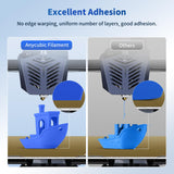 ANYCUBIC PLA 3D Printer Filament Bundle 4KG, 3D Printing PLA Filament 1.75mm Dimensional Accuracy +/- 0.02mm, 4 Pack 1KG Spool(2.2 lbs) Gray, Black, White, Blue ANYCUBIC