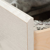 Sauder Summit Station Dresser, L: 50.91" x W: 18.15" x H: 31.85", Glacier Oak finish Sauder