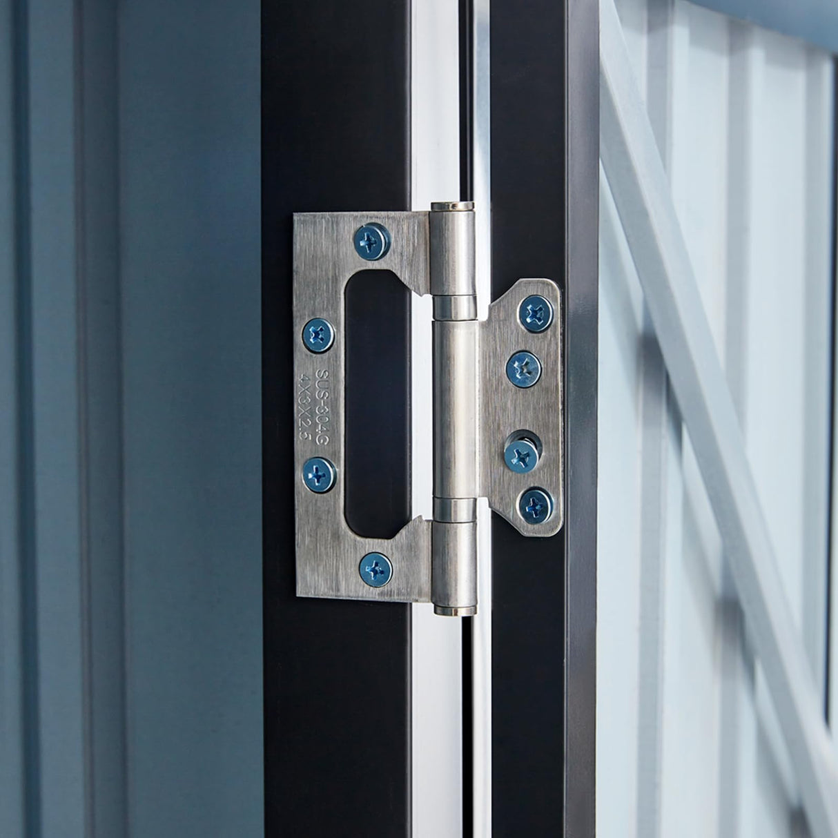 Okak 8 X 3.4 Ft Firewood Storage Shed, Outdoor Firewood Rack, Outdoor Storage Shed with Log Holder, Firewood Shelter for Patio,Dark Grey Okak