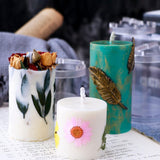 4 Pack Round Resin & Chocolate Silicone Mold - 3D Cylinder & Handmade Candle & Soap Mold ESEENS