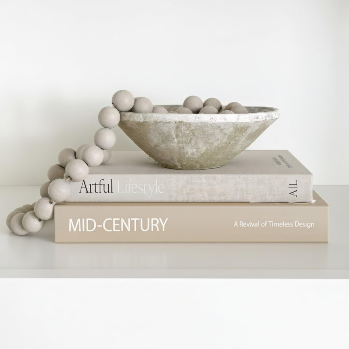 Aesthetic Decorative Books - Set of 2 Stylish Boxes Enhance Your Coffee Table, Bookshelf or Mantel Decor - Beautiful Fake/Faux Books for Modern Home Decoration, Photo Storage and as a Keepsake Box ZICOTO
