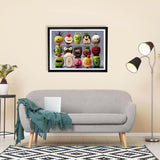 500 Pieces Jigsaw Puzzles for Adults and Teens and Kids Family Happy Games Puzzle Monster Series (Happy Fruits) fishwisdom