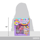 Just My Style Unicorn Friendship Bracelets by Horizon Group USA Create 20+ Bracelets, Kit Includes 1300+ Beads ABC Beads, Metallic Beads Unicorn Storage Case & More Just My Style